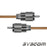 Cable Coaxial RG-142/U de 110 cm, con conectores UHF Macho a UHF Macho (PL-259).